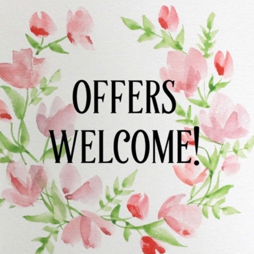 Like something? Make an offer. 🌸